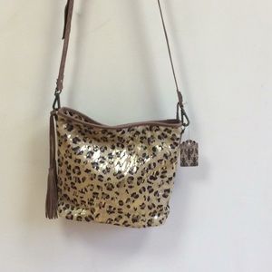 NWT leather/pony skin